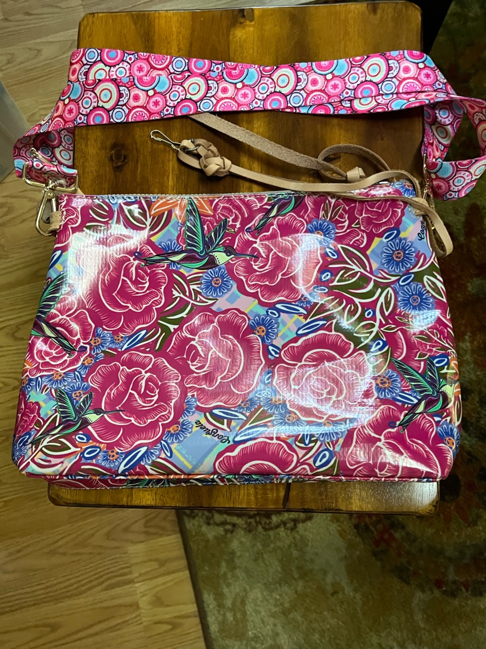 Consuela Downtown Crossbody in the Merlot color